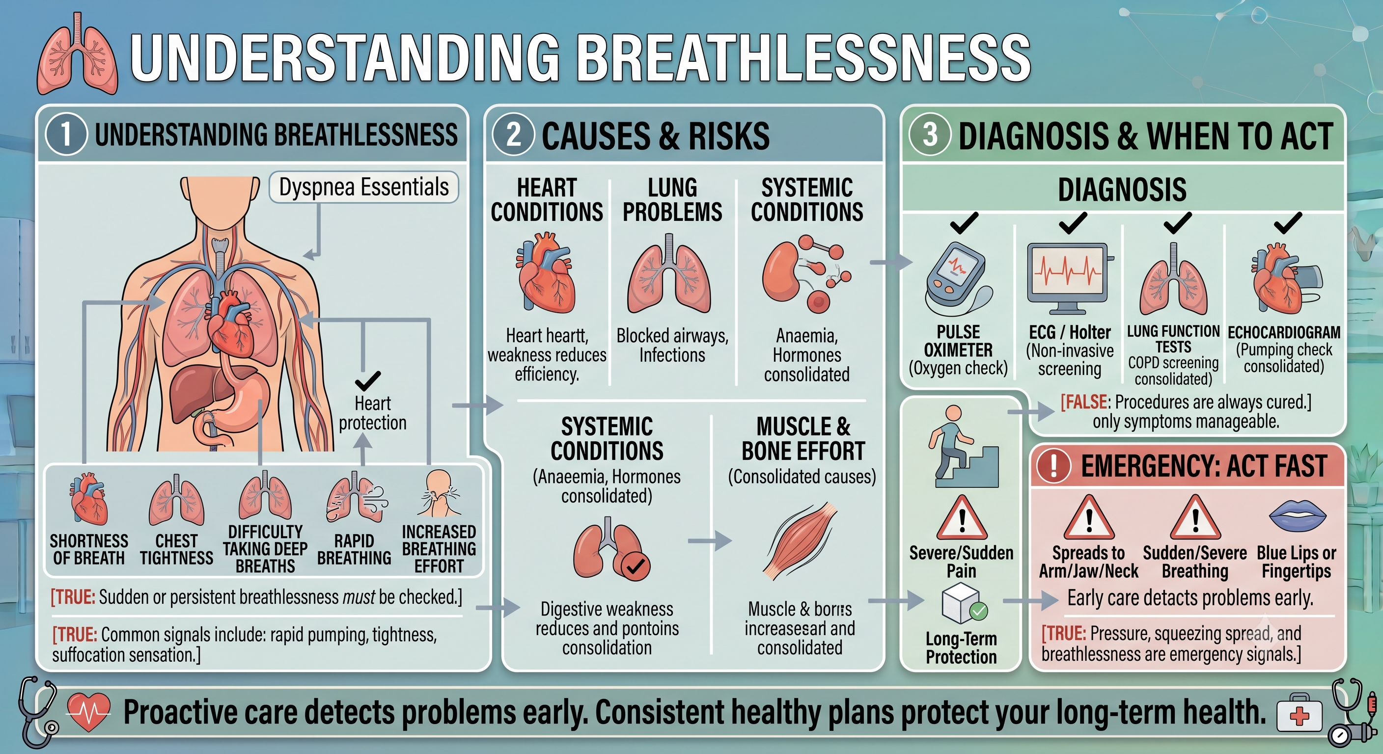 Breathlessness (Shortness of Breath): Causes, Symptoms, Diagnosis, Treatment and Prevention